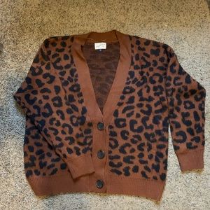 Cheetah Cardigan